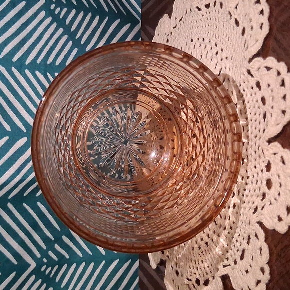 Vintage Pink Glass Bowl - Picture 2 of 4